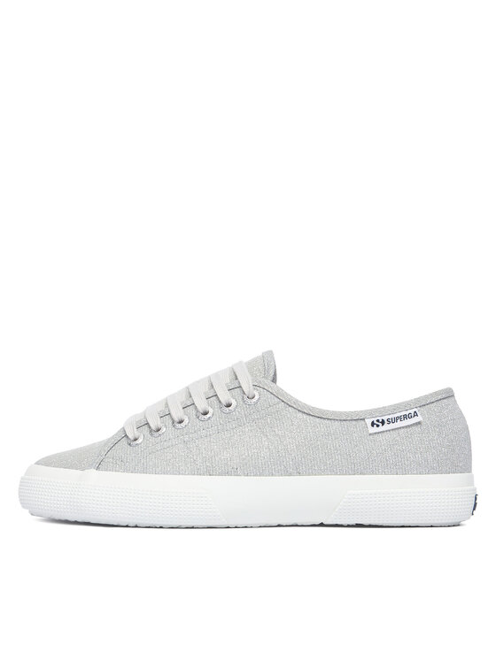 Superga Кросівки Superga 3750 Jersey Lame Leggera Low Top S4135ZW Срібний