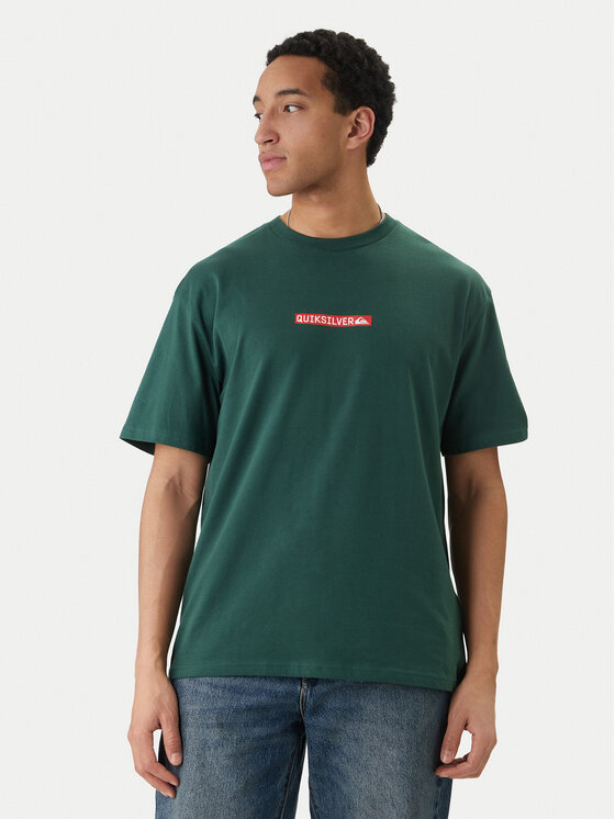 Quiksilver Quiksilver Футболка Dna Clicker EQYZT08207 Зелений Regular Fit
