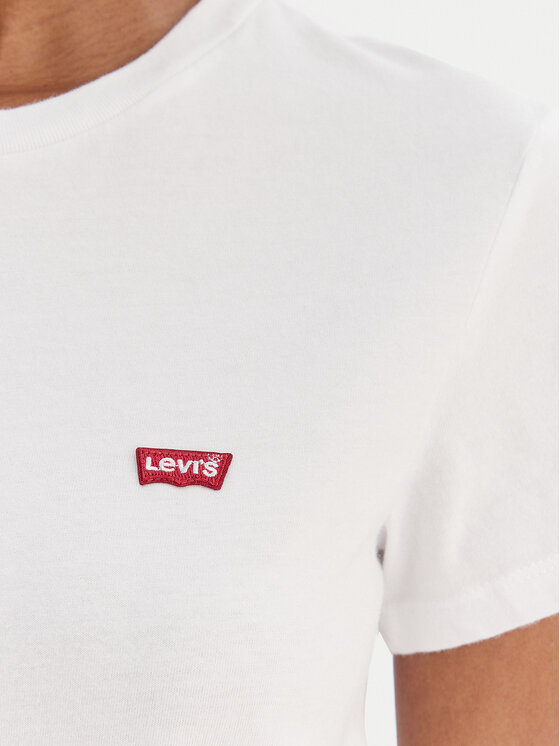 Levi's® Levi's Marškinėliai Perfect Tee 39185-0006 Balta Regular Fit