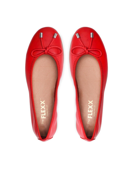 The Flexx Μπαλαρίνες The Flexx Miss Italia DS22-9102.101 Κόκκινο