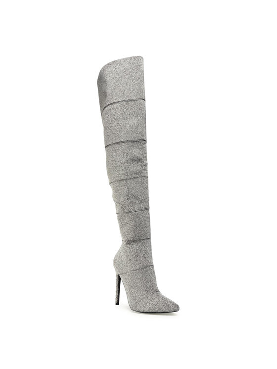 Steve Madden Чоботи Steve Madden Wonders-C SM11001199-02003-060 Срібний