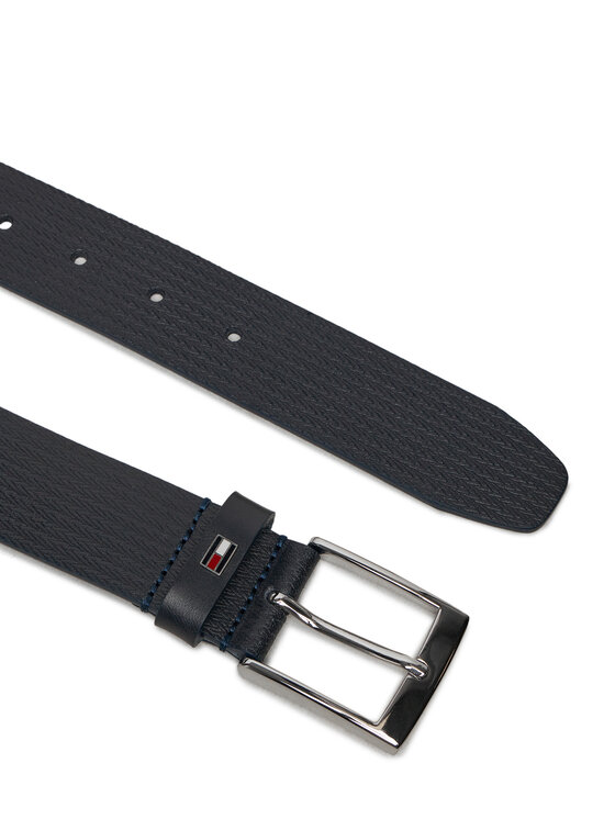 Tommy Hilfiger Pasek Męski Tommy Hilfiger AM0AM13015 Niebieski