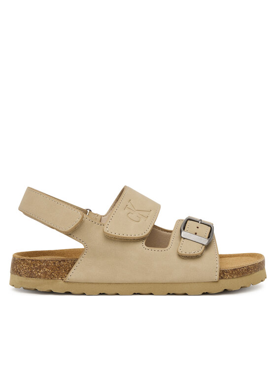 Calvin Klein Sandali Calvin Klein Velcro V3X2-83328-0315 D Bež