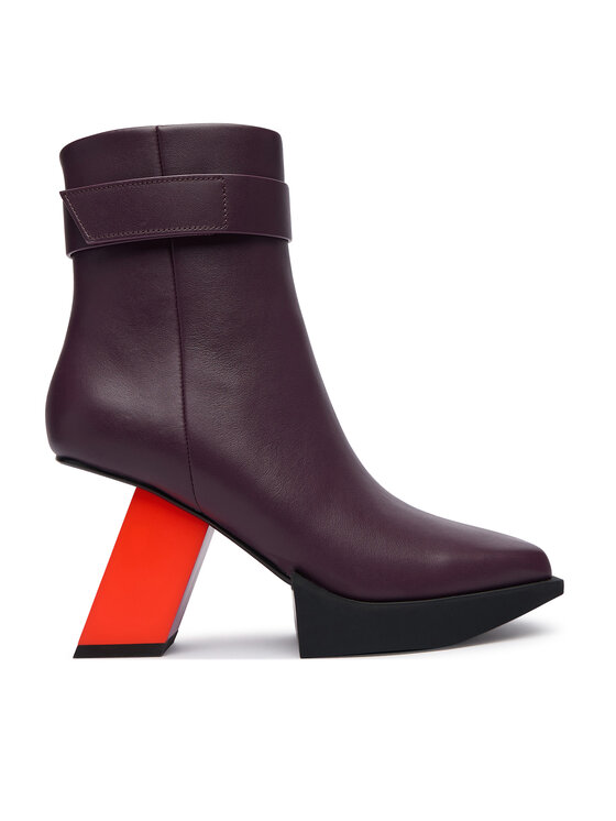 United Nude Botki United Nude Construct Bootie HI 1102499316 Bordowy