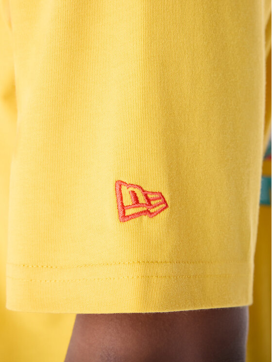 New Era New Era Футболка 60596304 Жовтий Regular Fit