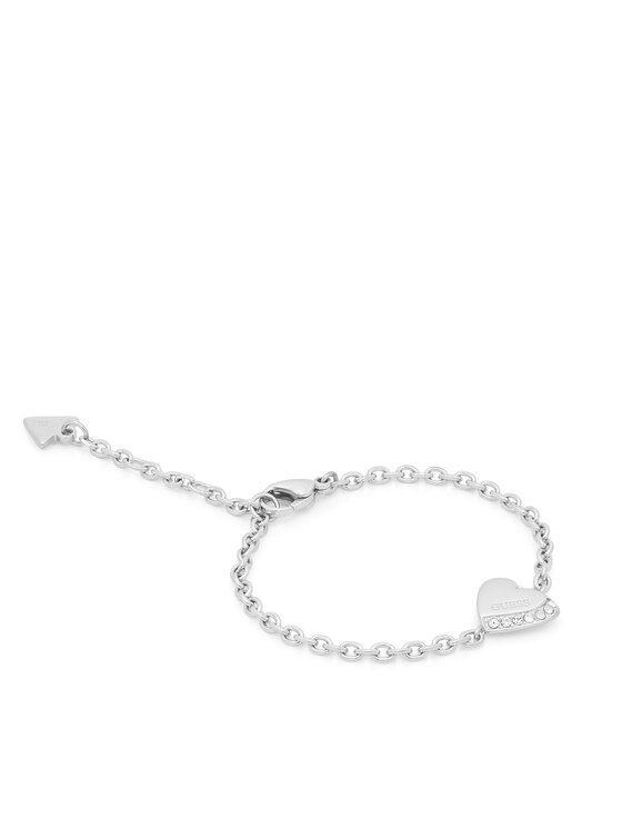 Guess Bransoletka Guess JUBB06 088JW Srebrny