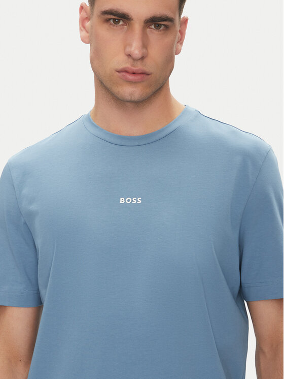 BOSS BOSS Футболка Tchup 50473278 Голубий Relaxed Fit