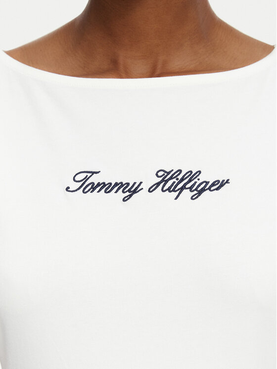 Tommy Hilfiger Tommy Hilfiger Τοπ Classic WW0WW50947 Λευκό Regular Fit