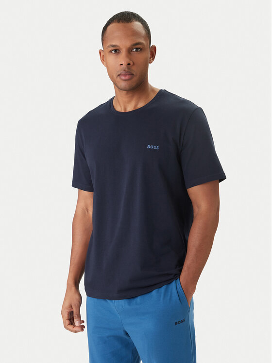 BOSS BOSS Camiseta Mix&Match 50515312 Azul marino Regular Fit