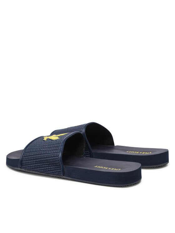 Lyle & Scott Šlepetės Lyle & Scott Easy Slide FW1407 Tamsiai mėlyna