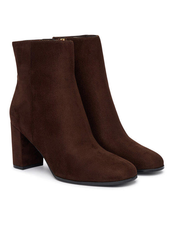 Guess Botine Guess FLFBER SUE10 Maro închis
