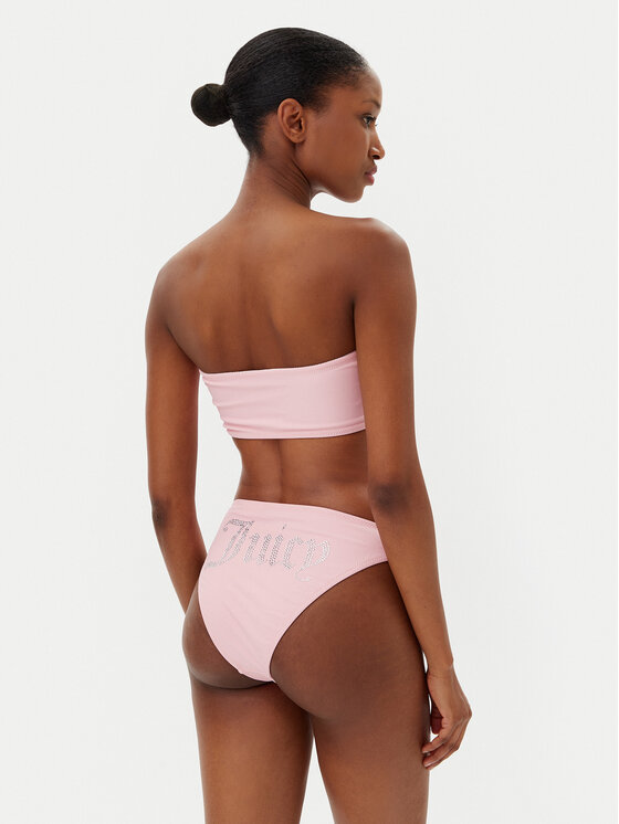 Juicy Couture Juicy Couture Bikinis Bandeau B Set JCIT122001 Rožinė