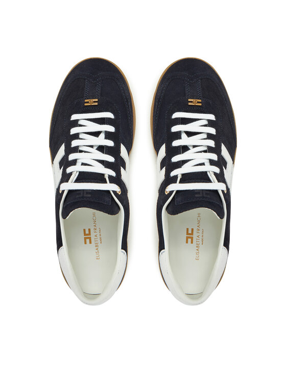 Elisabetta Franchi Sneakersy Elisabetta Franchi SA-51-G51E2-V400 Tmavomodrá