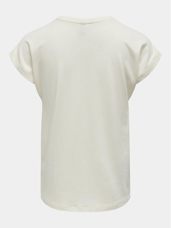 Kids ONLY Kids ONLY T-Shirt Brenda 15319458 Λευκό Regular Fit