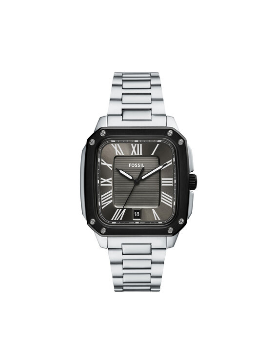 Fossil Zegarek Fossil Crosby FS6122 Srebrny