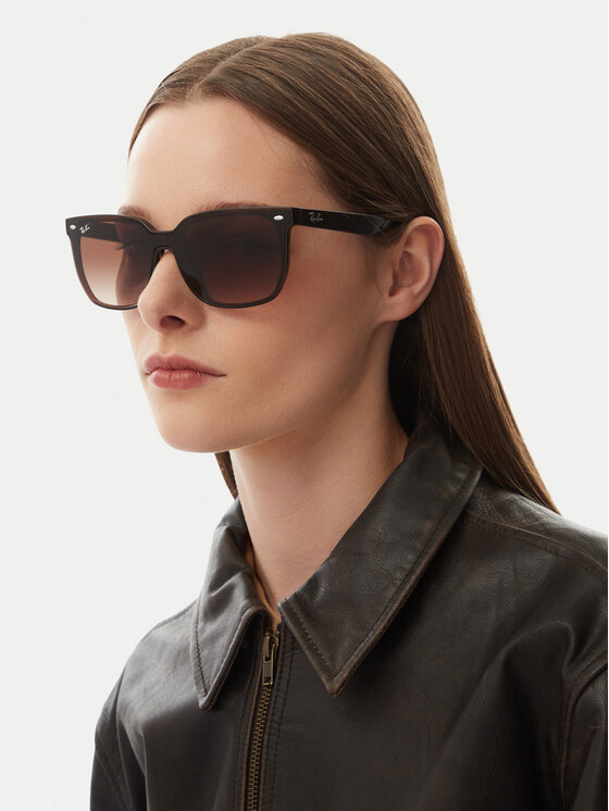 Ray-Ban Akiniai nuo saulės Ray-Ban 0RB4466D Ruda