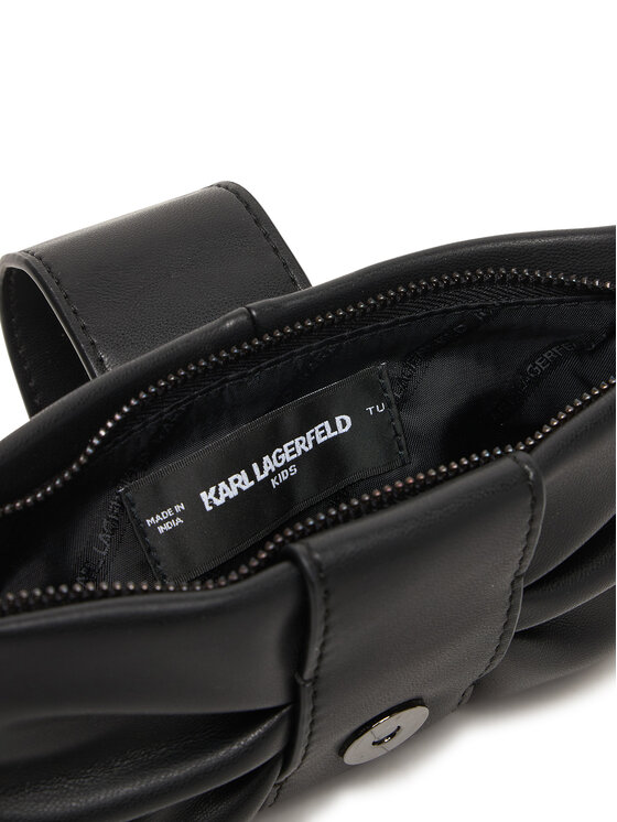 Karl Lagerfeld Kids Kabelka Karl Lagerfeld Kids Nomade Monaco D2 Z31209 Černá