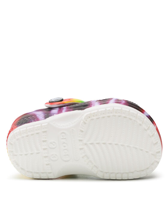 Crocs Natikači Crocs Littles Graphic Clog 207281 Pisana