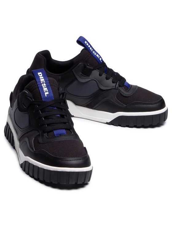 Sneakersy Diesel S-Rua Low Sk Y02335 P3391 T8013 Czarny | Eobuwie.com.pl