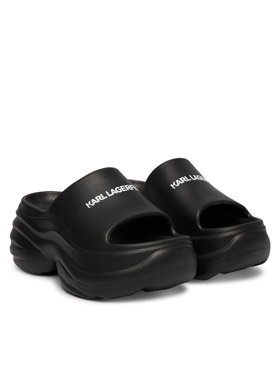 KARL LAGERFELD Klapki KARL LAGERFELD KL88900A Czarny