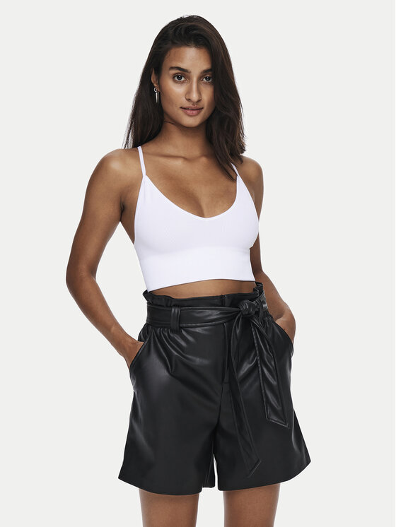 ONLY ONLY Top de sujetador Vicky 15201539 Blanco