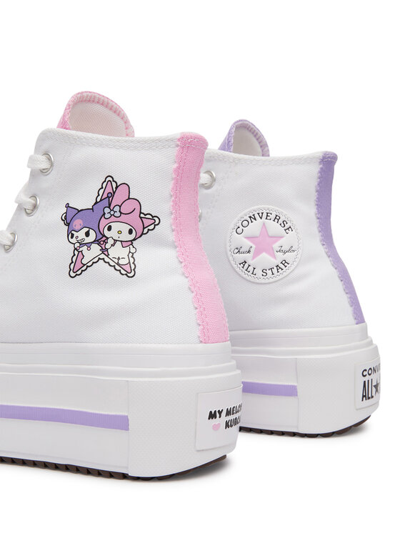 Converse Teniși Converse Chuck Taylor All Star Lift Double Stack A21835C Alb
