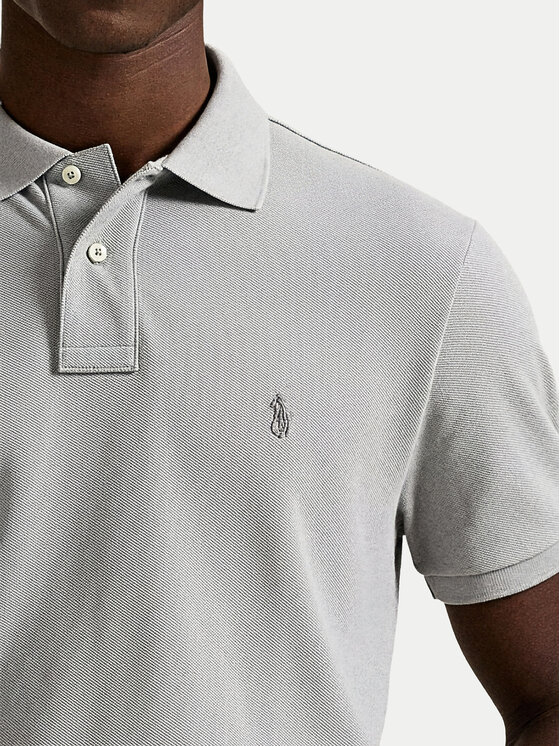 Polo Ralph Lauren Polo Ralph Lauren Polo 710680784466 Gris claro Custom Slim Fit