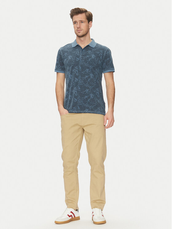 Blend Blend Polo marškinėliai 20718251 Mėlyna Regular Fit