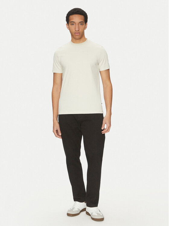 BOSS BOSS Camiseta H-Tessler 199 50531793 Écru Slim Fit