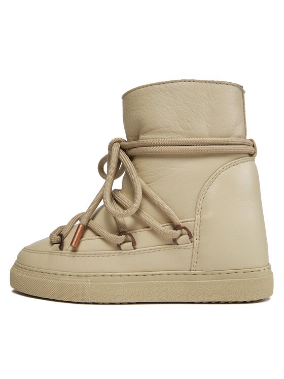 Inuikii Śniegowce Inuikii Full Leather 75202-087 Beżowy