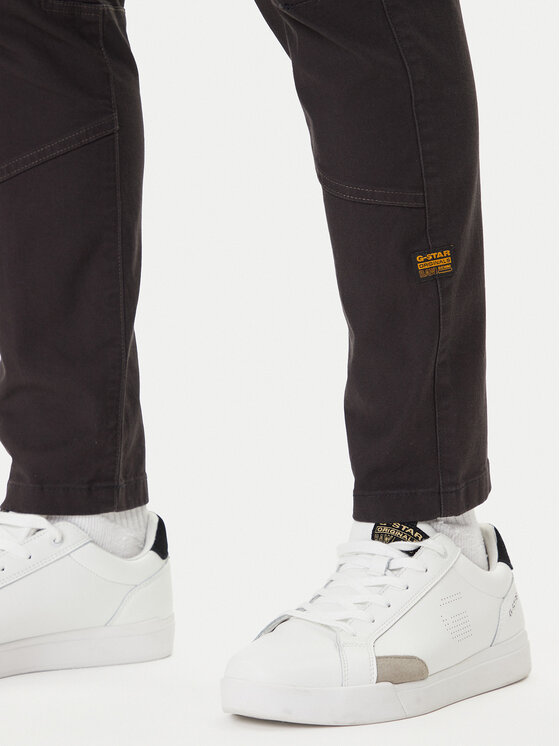G-STAR G-Star Raw Παντελόνι υφασμάτινο Zip Pocket 3D D24307-E172 Μαύρο Skinny Fit