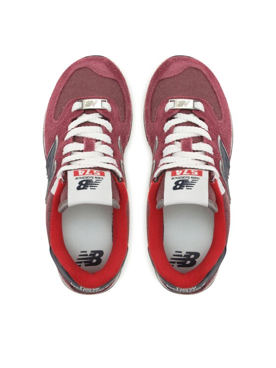 New Balance Sneakersy New Balance U574RX2 Bordó