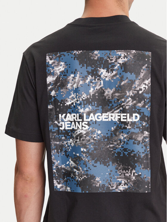 Karl Lagerfeld Jeans Karl Lagerfeld Jeans Camiseta A3M17029 Negro Regular Fit