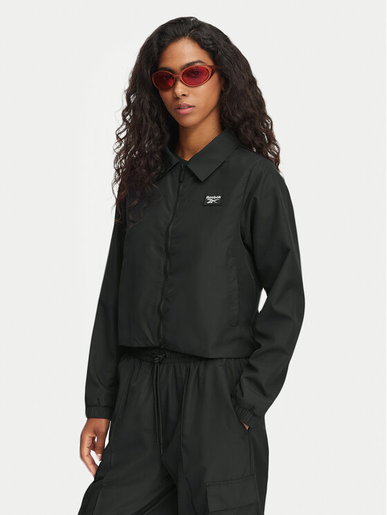 Reebok Reebok Hemdjacke Marcia RK25703CCW Schwarz Regular Fit