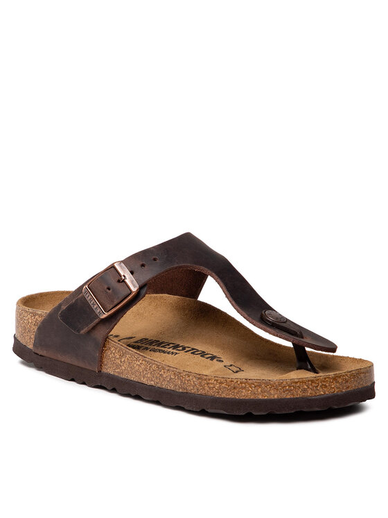 Birkenstock Žabky Birkenstock Gizeh Bs 0743833 Hnědá