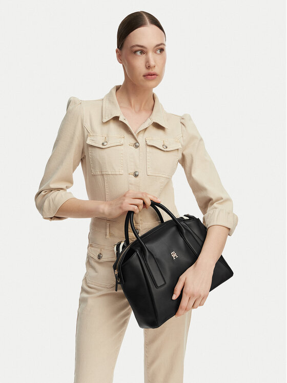 Tommy Hilfiger Táska Tommy Hilfiger AW0AW18532 Fekete