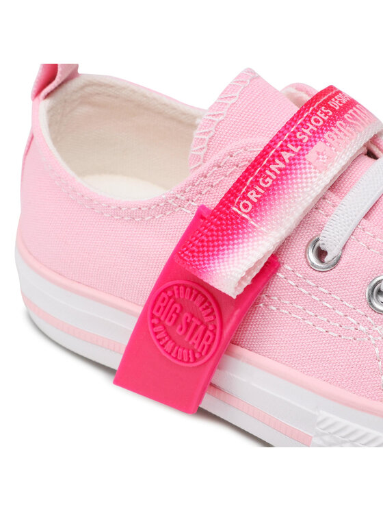 Big Star Shoes Plátenky Big Star Shoes JJ374078 Ružová