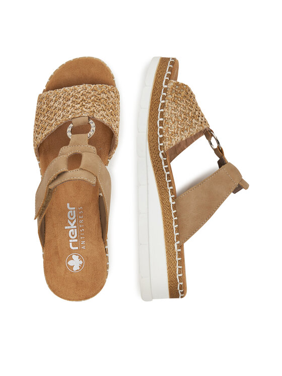 Rieker Ciabatte Rieker V1243-60 Beige