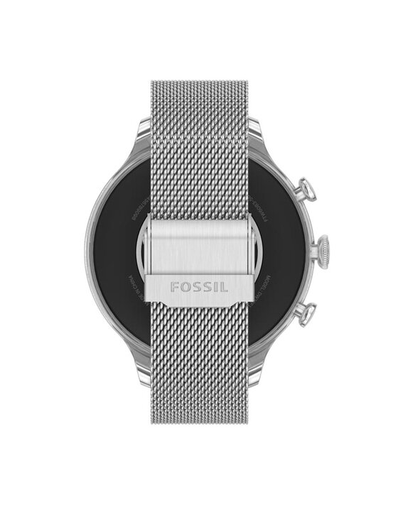 Fossil Pametna ura Fossil Gen 6 FTW6083 Srebrna