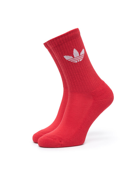 adidas Довгі шкарпетки adidas Trefoil Crew Socks Cushion IX5275 Кольоровий