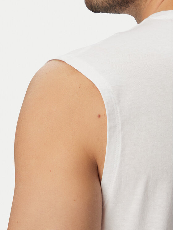 Jack & Jones Jack & Jones Camiseta sin mangas Simon 12297709 Blanco Relaxed Fit