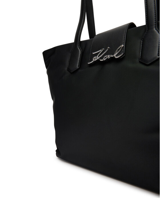 KARL LAGERFELD Ročna torba KARL LAGERFELD A3W30029 Črna