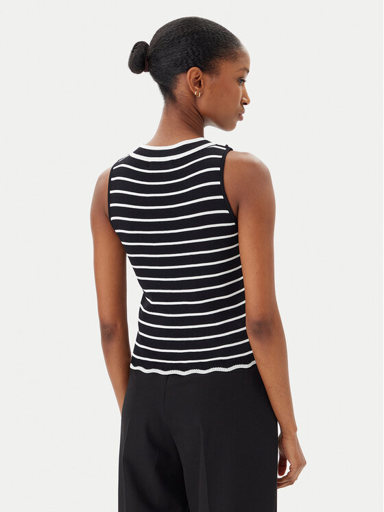 Artigli Artigli Топ ACMA001916 034 Чорний Regular Fit