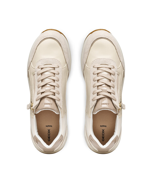 Geox Sneakersy Geox D Bulmya D65NQB 05422 C5322 Beżowy