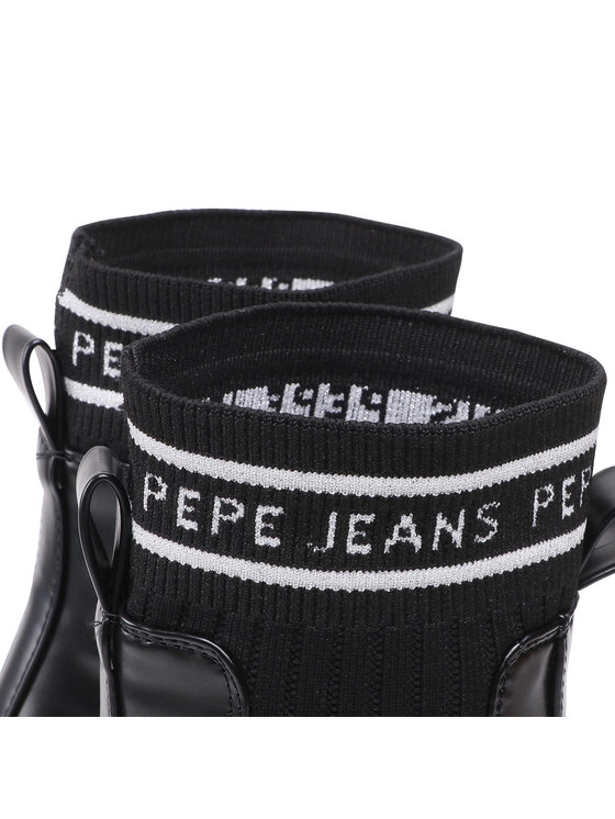 Pepe Jeans Μποτάκια Pepe Jeans Coventry Chelsea PLS50443 Μαύρο