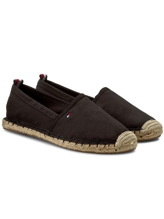 Tommy Hilfiger Еспадрили Tommy Hilfiger Int Lana 11D FW0FW00382 Черен