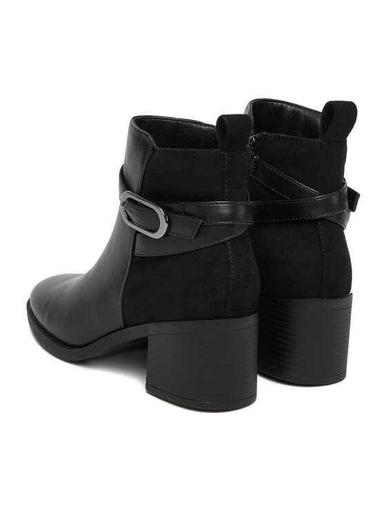 Clara Barson Členková obuv Clara Barson CEO-LM32618-T11 Čierna