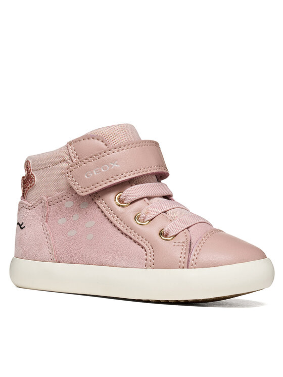 Geox Tenisice Geox B Gisli Girl B661MA 022BC C8014 M Ružičasta
