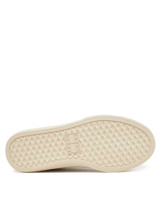 Tommy Jeans Laisvalaikio batai Tommy Jeans Tjw Cupsole Sneaker EN0EN02508 Balta