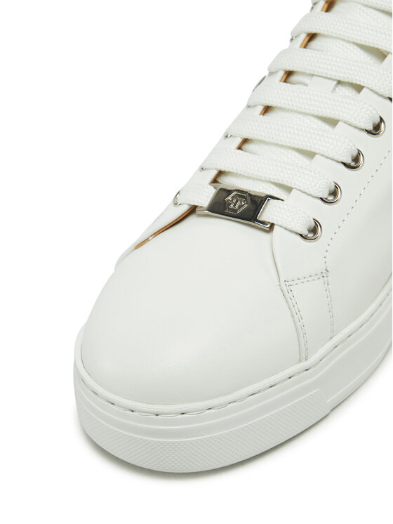 PHILIPP PLEIN Снікерcи PHILIPP PLEIN SAES USC0670 PLE010 Білий